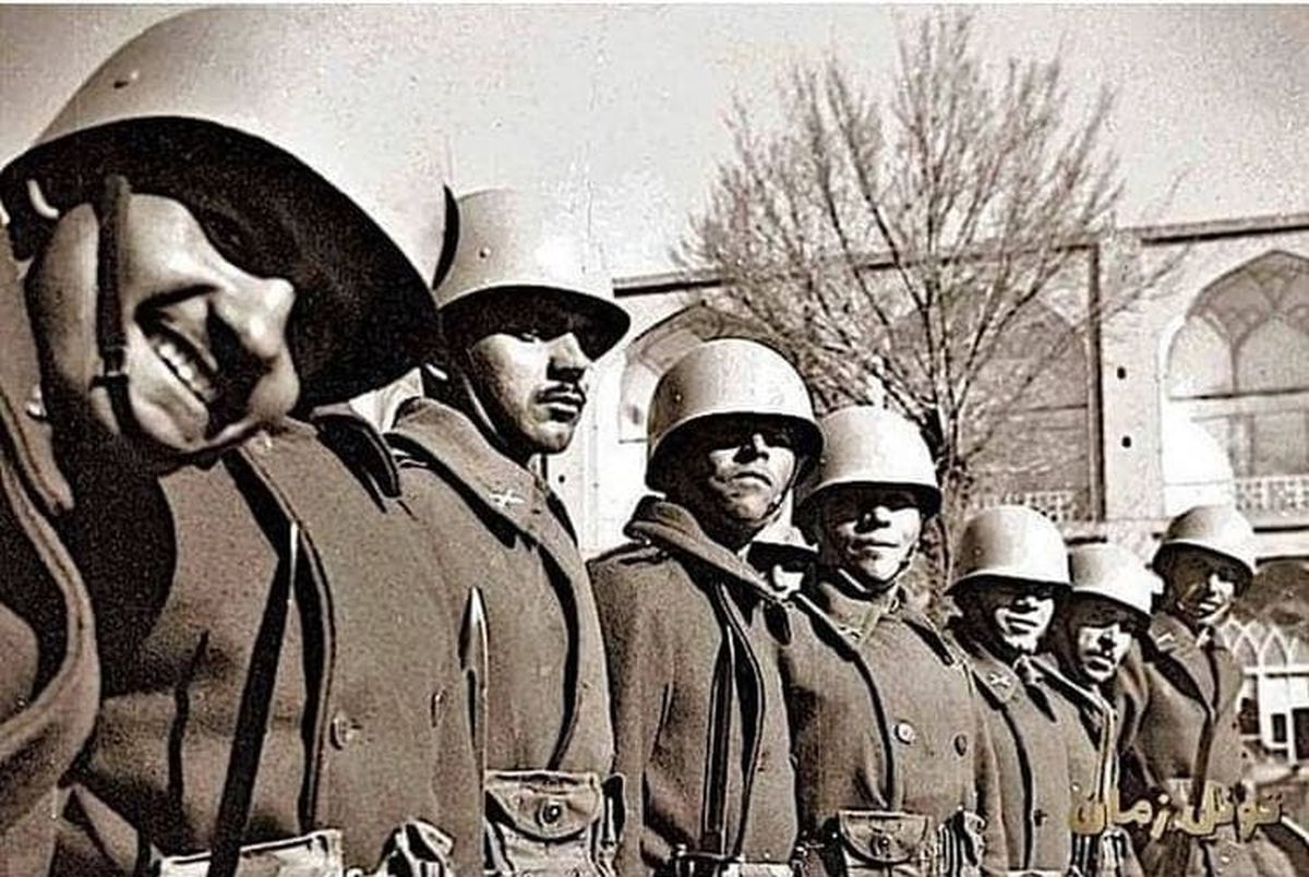 سلفی جالب سربازان دهه 40 +عکس